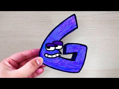 Cool Craft | Paper Alphabet Lore G ✨