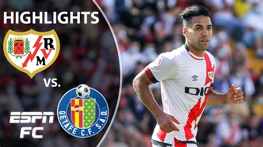 Radamel Falcao scores on his debut as Rayo Vallecano beats Getafe | LaLiga Highlights | ESPN FC