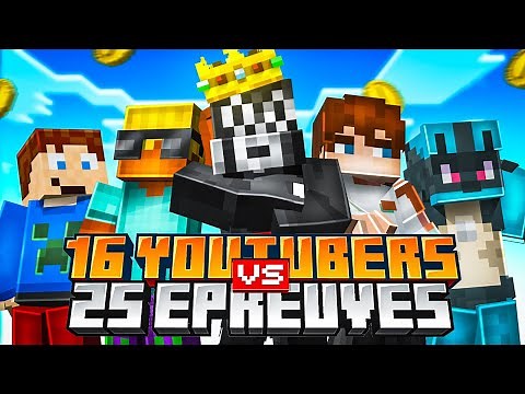 NOUVEAU JEU AVEC 16 YOUTUBEURS ! (Minecraft Trials Run ft Minoc, Guep, MathoX, ...)