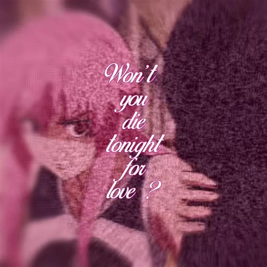 won’t youuu dieee tonight for loveee 🥹✌️#joinme #HIM #yunogasai #futurediary #mirainikki