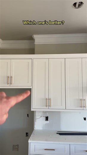 Kitchen Cabinets to the ceiling…?