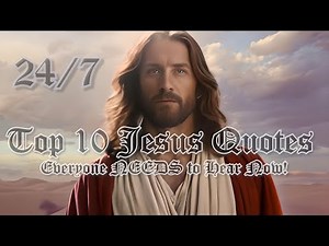 Top 10 Jesus Quotes Everyone NEEDS to Hear Now!