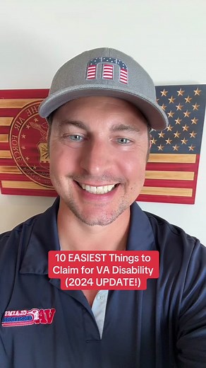 Here’s the Top 10 EASIEST Things to Claim for VA Disability Right Now! #vaclaims #vadisability #varating #vaclaimhelp #vabenefits #veterans #disabledveterans #vaclaimsinsider
