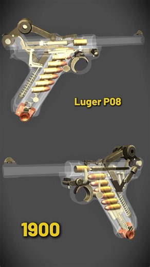 Luger P08 Firing System 😮😮😮