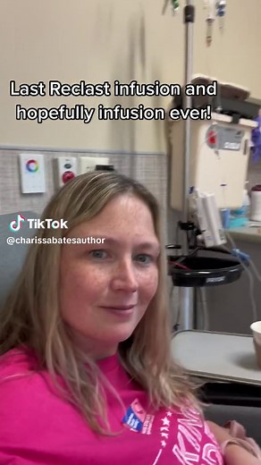 Thanks cancer for giving me osteoporosis at 34! Getting my last Reclast infusion! #osteoporosis #cancer #survivor #reclast #triplenegative #cancercenter #infusion