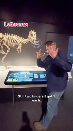 Lythronax 81 million years ago, in the Late Cretaceous of southern Utah, lived the “Gore King” Lythronax. This 15 million-year older cousin of the mighty Tyrannosaurus rex was over 20’ long and weighed upwards of 2 tons. It is known from a reasonably complete skull and postcranial bits and bops. The skull demonstrates that members of the family Tyrannosauridae were alive not just in the far northwest, think Montana, and Alberta, Canada, but also in the southwestern United States. This leads to t
