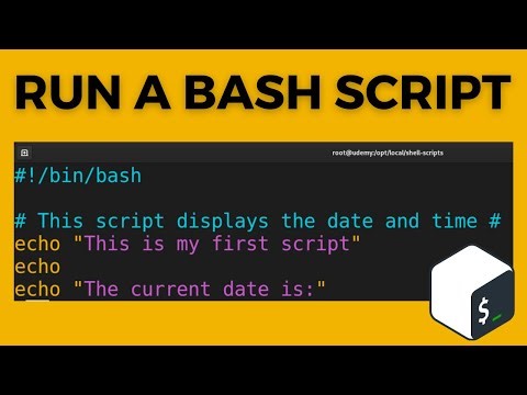 How To Run a Bash Script