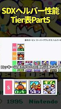 SDX Helper Tier List Part 5: This time, we're evaluating Gim, Simira, and Rocky #Gameplay #Kirby ...