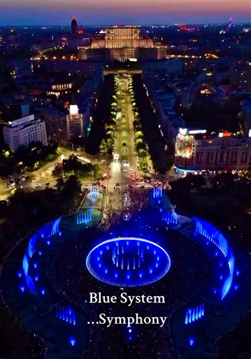 Blue System …Symphony Поющие фонтаны Бухареста’2024⛲️ #bluesystem #Bucharest #fontana #viralvideos #recommendations