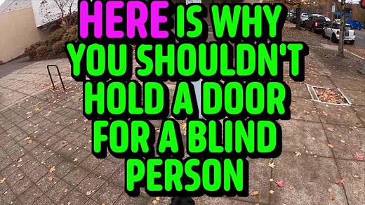 Don't Help Blind People... sort of #guidedog #guidedogs #iamgdb #stophelping #blindtok #blindfacts #disabilityawareness #visuallyimpaired #visuallyimpairedtiktok #accessibility #servicedog #pov #strugglebus