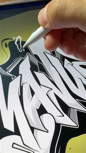 Graffiti on iPad Pro/ Procreate