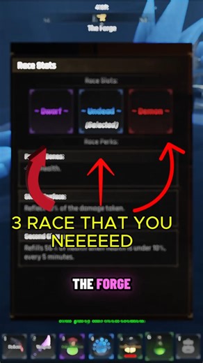 The Best Race in the forge #roblox #theforge #robloxtheforge #robloxgames