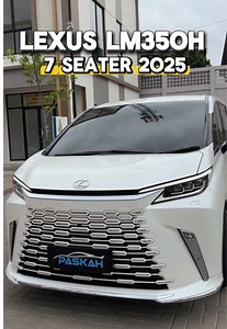 Lexus LM350H Hybrid 2025 7 Seater Istimewa