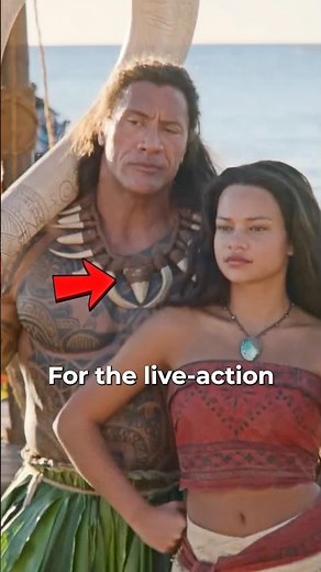 Dwayne Johnson Becomes Maui in Moana Live Action #Moana #TheRock