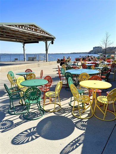 Memorial Union announces return of terrace sunburst chairs, other summer plans