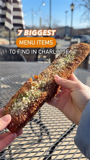 cltbucketlist on Instagram: "We went on the hunt for some of the biggest menu items you can find in Charlotte, and trust us, these are next-level eats! 🍴👀 🥨 Huge Pretzel: Trolley Barn @trolleybarnclt 🍕 Massive Pizza Slices: Zämbies, PIE.ZAA, and Benny’s (28-inch pies!) @theshop.zambies @pie_zaa @bennyferrovias @bennypennellos 🍣 Sushi “Roll”: Zukku Sushi has sushi burritos @zukkusushiclt 🍹 Giant Margaritas: Rio 150 Mexican Restaurant (Lake Norman’s biggest!) @rio_150_mexican_restaurant 🍅 B