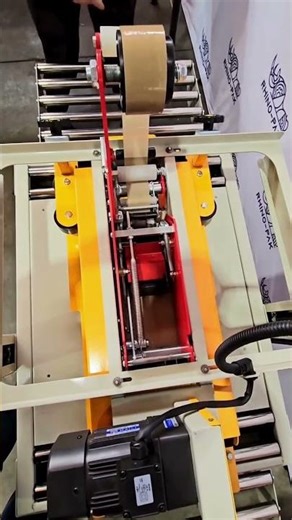 Semi Automatic Box Sealing Machine for Fast Carton Packaging #shorts