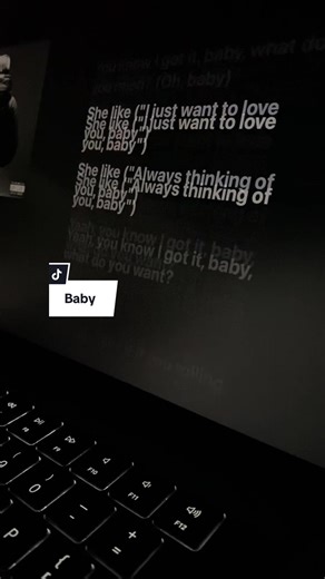 Baby | #fyp #fyppage #lyrics #music
