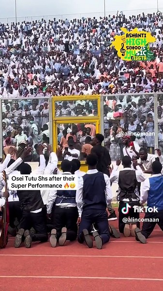 Massive support for Osei Tutu Shs🔥😁! OT doing the most at musicfiesta🎸🎸🔥!#fyp #ashantihighschoolmusicfiesta #alincomaan #videoviral #musicfiesta #fypシ゚ #goviral #foryoupage #babayarasportsstadium #oseitutuseniorhigh #ashanti