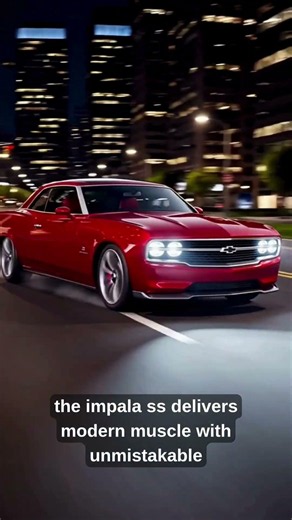 2027 Chevy Impala SS Returns! The American Muscle Sedan Reborn 🔥