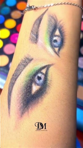 Another hand demo 🤓For booking 6395615575#makeuplover #makeupinspiration #makeupideas #eyemake