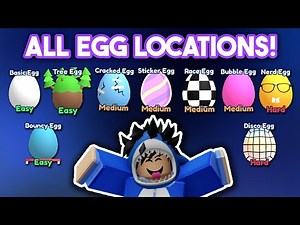 All Egg Locations in Bubble Gum Simulator INFINITY 2025 | FULL GUIDE