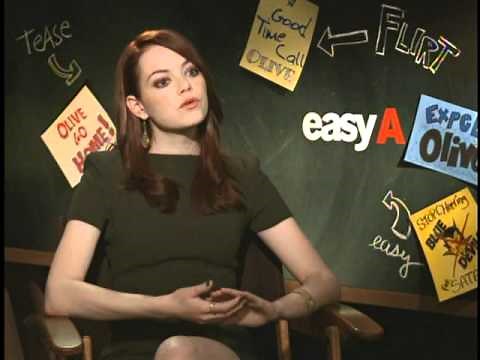 Emma Stone Interview for EASY A
