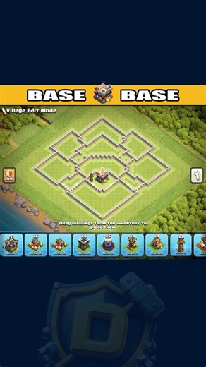 TH11 HYBRID BASE🔥 NEW DESIGN! #NEW #th11base