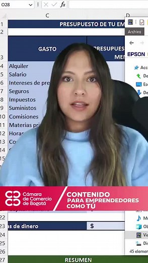 Cómo Hacer un Presupuesto para Tu Negocio en Excel