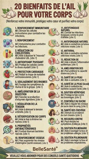 Ail : 20 Raisons d'en Manger Tous les Jours (Preuves Santé).