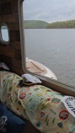 40ft 1977 Burnscraft Houseboat Cruising on Kinzua Lake (Allegheny Reservoir)