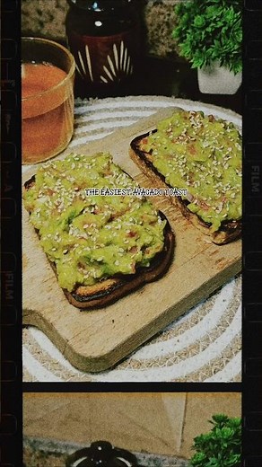 5 minutes avacado toast #guacamole #toast