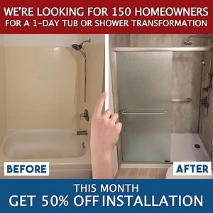 We're looking for 150 homeowners in WISCONSIN for a tub or shower transformation! 🛁 🚿 Only 3 simple requirements: ✅ You Must Be a Homeowner ✅ You Must Live in an Eligible Zip Code ✅ You Must Have a Tub or Shower over 5 Years Old See if you qualify! 👇 https://www.tundralandbaths.com/limited-offer | Tundraland