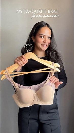 My Bra Collection ✨| Amazon Finds | What to Wear Under What 🤔 #fashionhacks #suggestions #brahaul