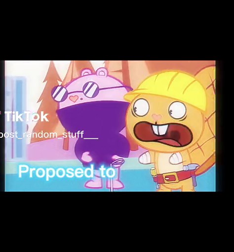 IM AM SO SORRY THAT IM LATE TO THE TREND!!! (Please dont hate on me for shipping Russell x Handy😅) #happytreefriendsrussell #htfrussell #htfhandy #happytreefriendshandy🧡 #happytreefriends @x_smexyhentaiishere_x