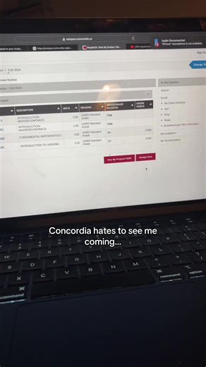 Seeking Support in Economics at Concordia University