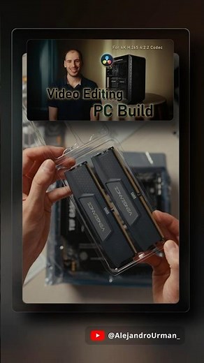 New Creator PC Build for 4K H.265 Video Editing in DaVinci Resolve – Ryzen 9 9900X & RTX 5070 Ti