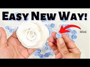 Easy Miniature Clay Roses