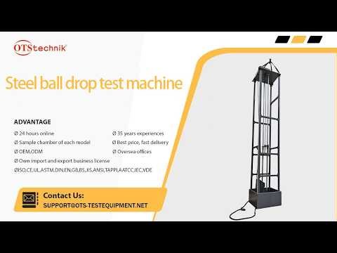 Steel Ball Drop Test Machine