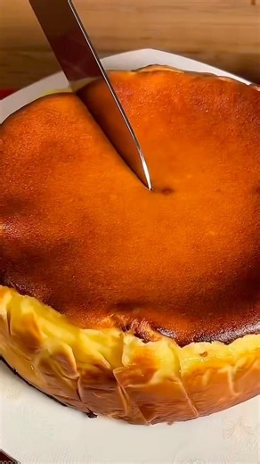 Burnt Basque Cheesecake | San Sebastian Käsekuchen #cake #food