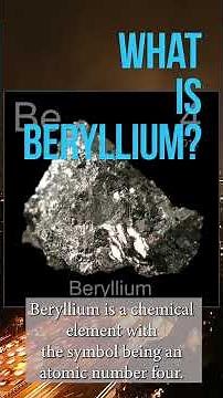 What is Beryllium [Full Video]
