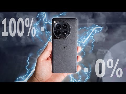 OnePlus 12 All Day REAL LIFE Battery Drain Test!