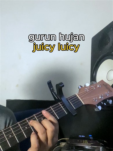 Chord Lagu Gurun Hujan Juicy Luicy - Gitar Akustik Mudah