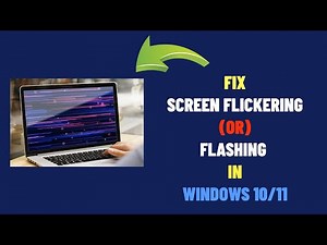 (FIXED) Screen Flashing (or) Flickering In Windows 10/11 | easy fix | 2023