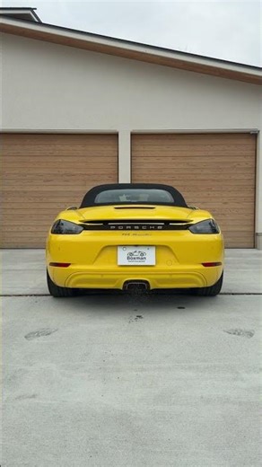 718 boxster 2.0 ｜Exhaust Rev Sound (MY2018)