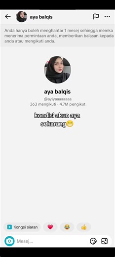 Kondisi Akun Aya saat Ini: Update Terbaru