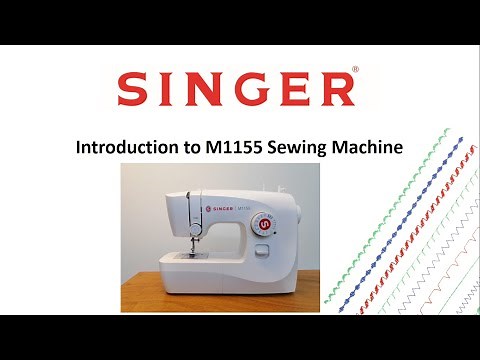 Introduction to Singer M1155 Sewing Machine (සිංගර් M1155 මහන මැෂින් එක හඳුන්වා දීම)