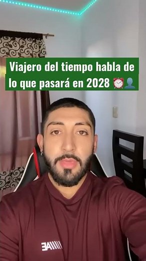 VIAJERO DEL TIEMPO advierte de lo que PASARÁ EN 2028 🕰👽 #shorts