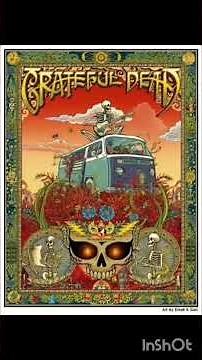 Grateful Dead - Cosmic Charlie | Psychedelic Poster Visualizer HD