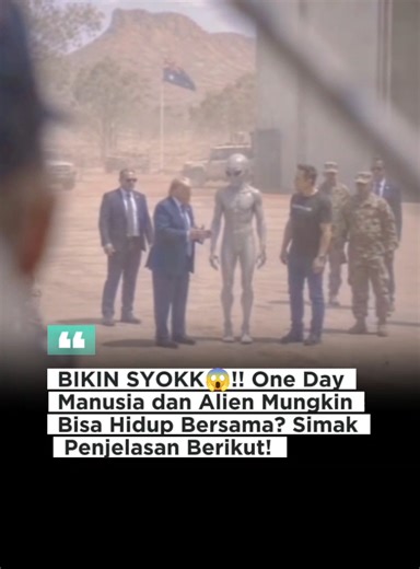 Viral! One Day Manusia dan Alien Mungkin Bisa Hidup Bersama?😱! Master Gema dari awal udah ngomong